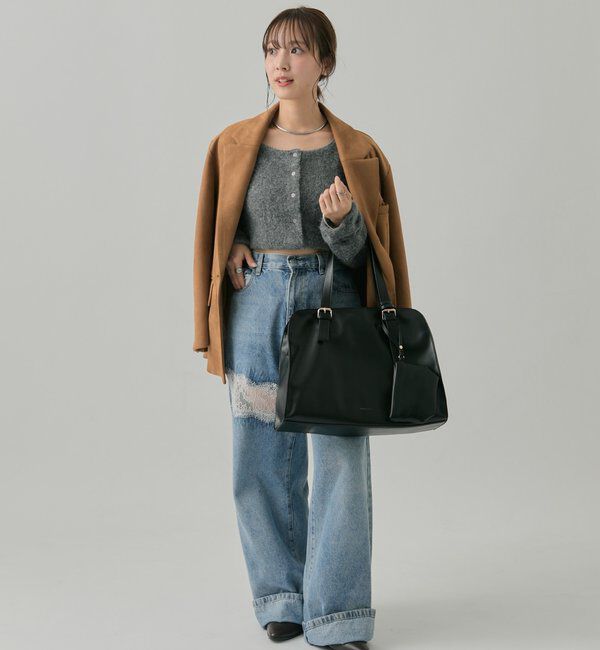  「【@sktnnm企画】ステッチラインボストンBAG」|トートバッグ|