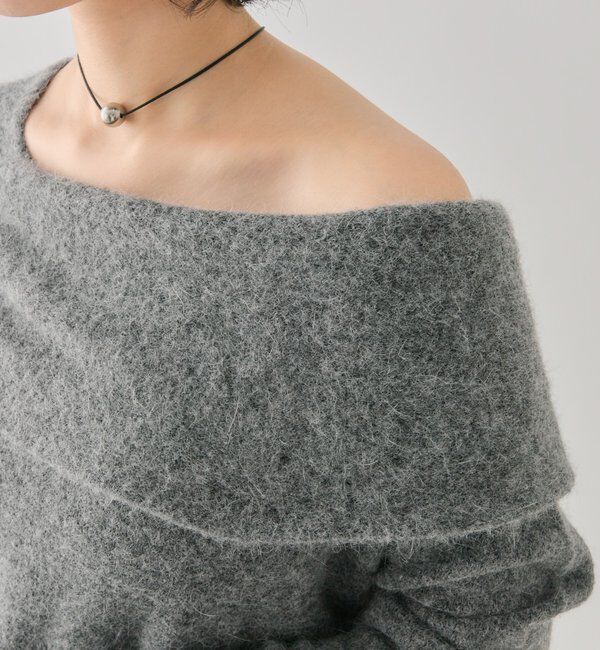  「ワンショルデザインニット」|ニット・セーター|