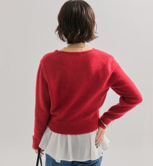  「ペプラムドッキングニット」|ニット・セーター|