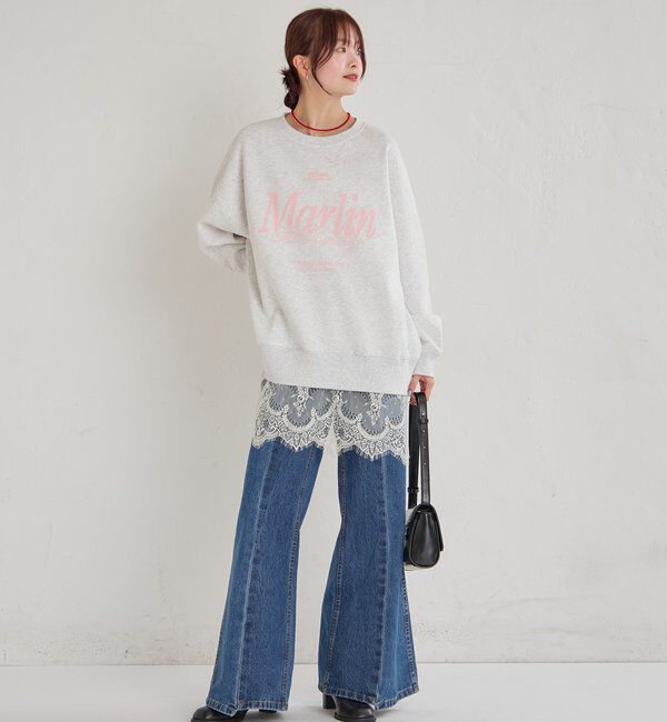  「裏起毛ロゴスウェット」|パーカー|