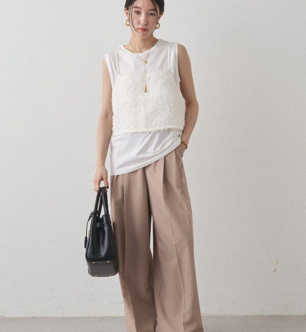  「2タックワイドパンツ」|チノ|