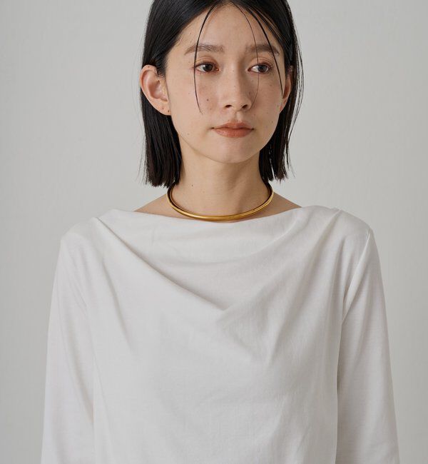  「ドレープカットソー」|Tシャツ・カットソー|