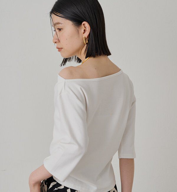  「ドレープカットソー」|Tシャツ・カットソー|