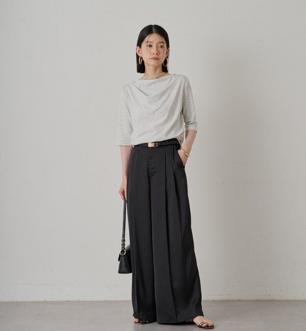  「ドレープカットソー」|Tシャツ・カットソー|