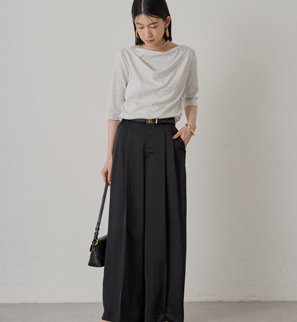  「ドレープカットソー」|Tシャツ・カットソー|