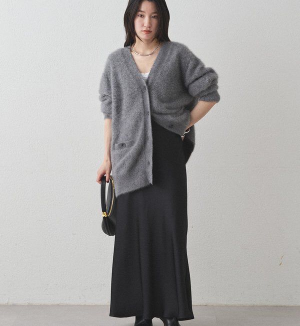  「FURカシミヤニットカーデ」|ニット・セーター|