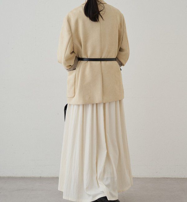  「フェイクスウェードジャケット」|ベスト・ジレ|