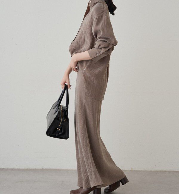  「とろみフレアスカート」|スカート|