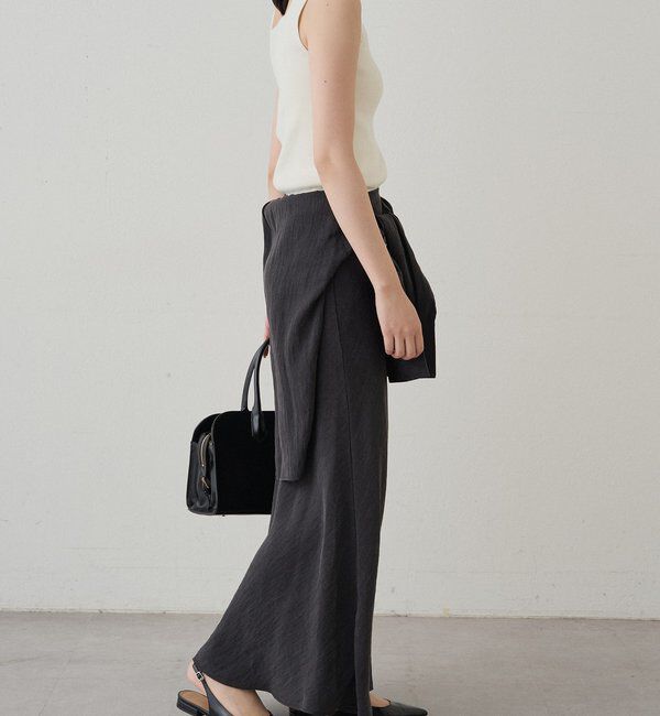  「とろみフレアスカート」|スカート|