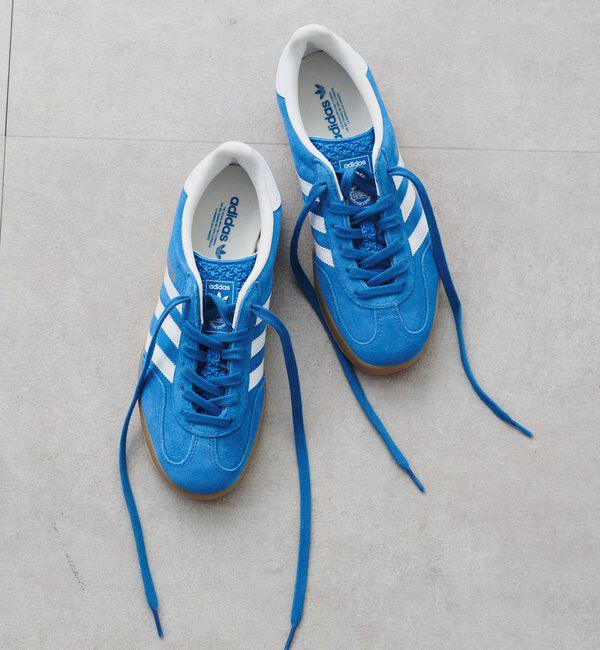  「【adidas /アディダス】GAZELLE INDOOR」|スニーカー|ブルー