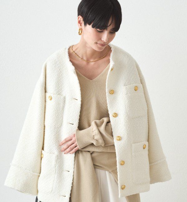  「【20周年限定】ツイードジャケット」|ベスト・ジレ|
