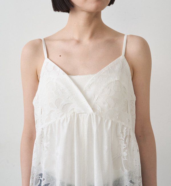  「レースキャミワンピース」|ワンピース|