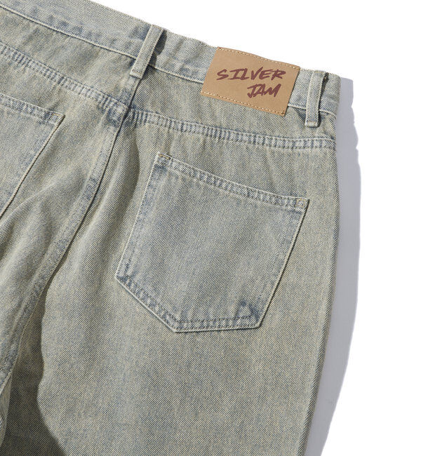  「SLASH POCKET BLAST WIDE DENIM」|デニム|