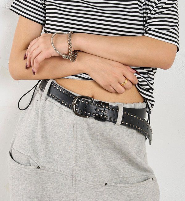  「スタッズベルト」|ベルト|