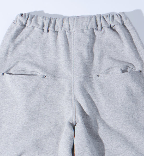  「【低身長・高身長対応】SLASH POCKET SWEAT EASY PANTS」|チノ|