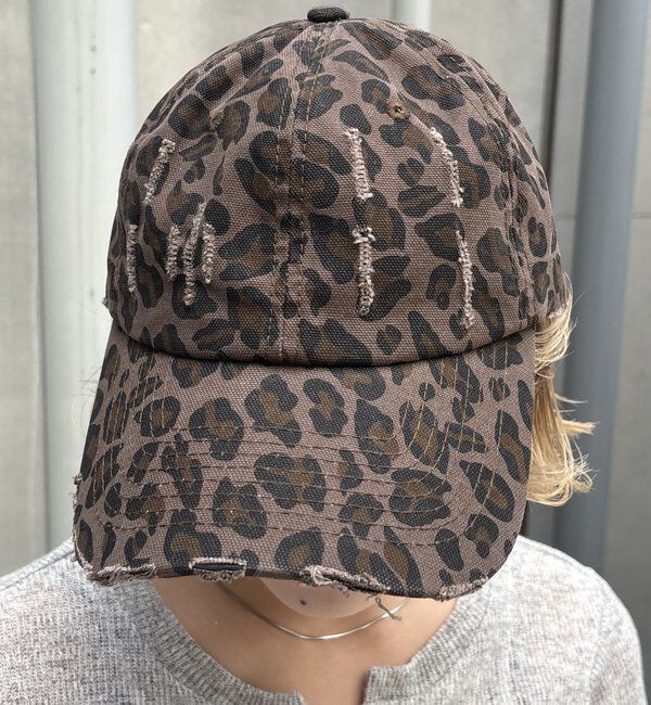  「LEOPARD CAP」|ハット|