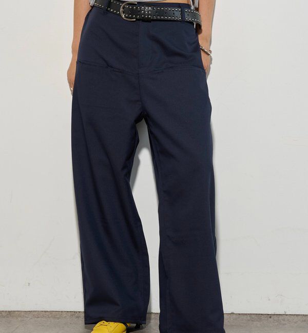  「【低身長・高身長対応/3サイズ】SLACH POCKET TROUSERS」|チノ|