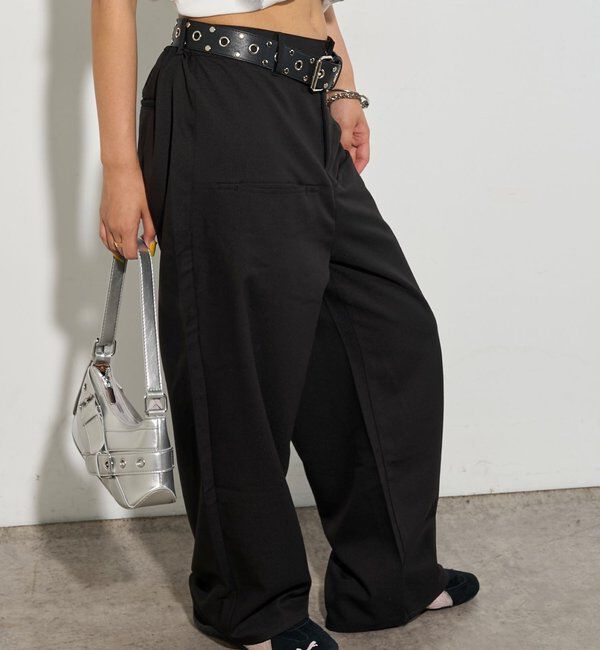  「【低身長・高身長対応/3サイズ】SLACH POCKET TROUSERS」|チノ|