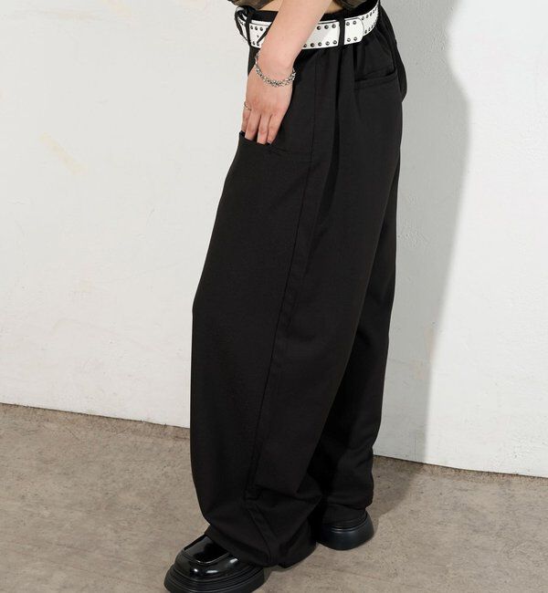  「【低身長・高身長対応/3サイズ】SLACH POCKET TROUSERS」|チノ|