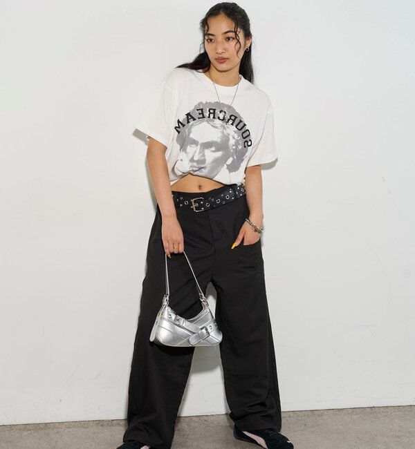  「【低身長・高身長対応/3サイズ】SLACH POCKET TROUSERS」|チノ|