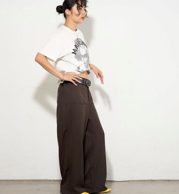  「【低身長・高身長対応/3サイズ】SLACH POCKET TROUSERS」|チノ|