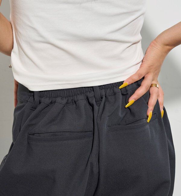  「【低身長・高身長対応/3サイズ】SLACH POCKET TROUSERS」|チノ|