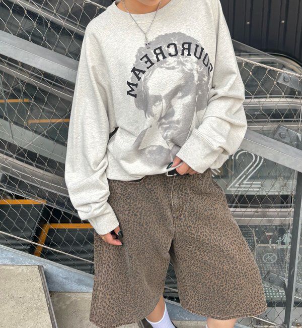  「【Sourcream】 GREAT FIGURE SWEATSHIRT」|Tシャツ・カットソー|ホワイト
