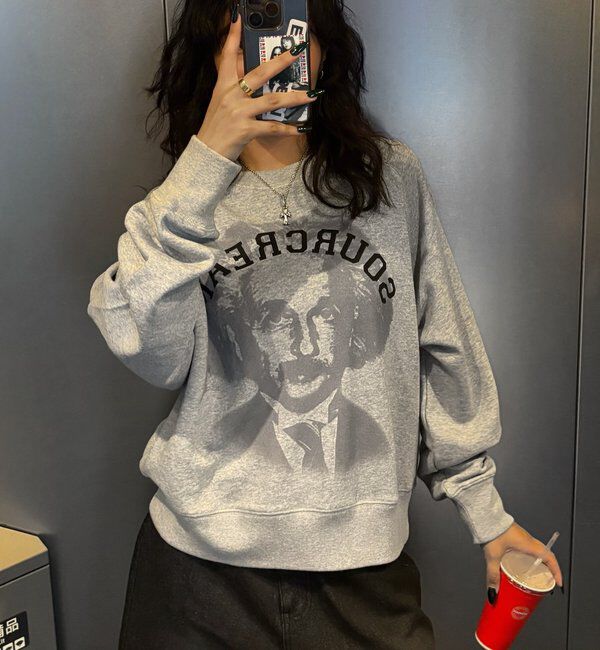  「【Sourcream】 GREAT FIGURE SWEATSHIRT」|Tシャツ・カットソー|