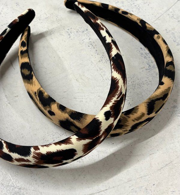  「レオパードカチューシャ」|ブローチ・コサージュ|