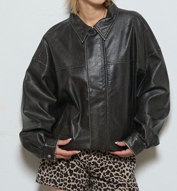  「VINTAGE-LIKE SOUTIEN COLLAR BLOUSON」|ブルゾン・スタジャン|