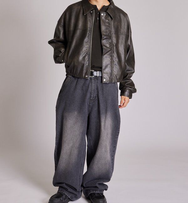  「VINTAGE-LIKE SOUTIEN COLLAR BLOUSON」|ブルゾン・スタジャン|