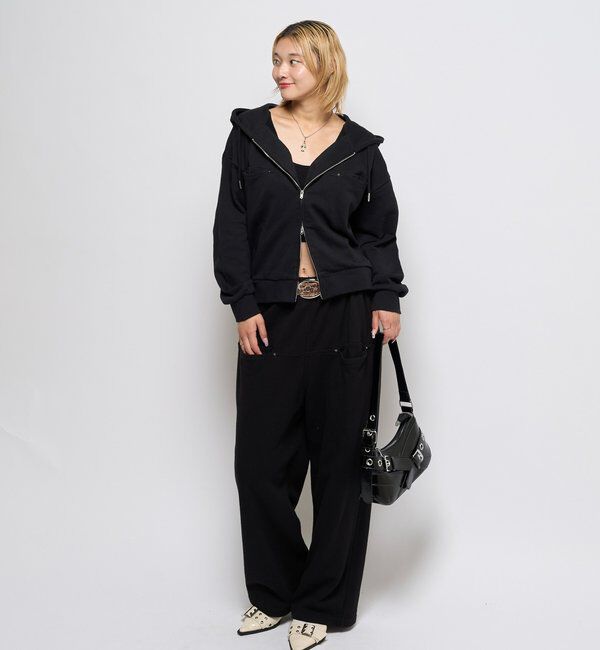  「SLASH POCKET HOODIE」|パーカー|