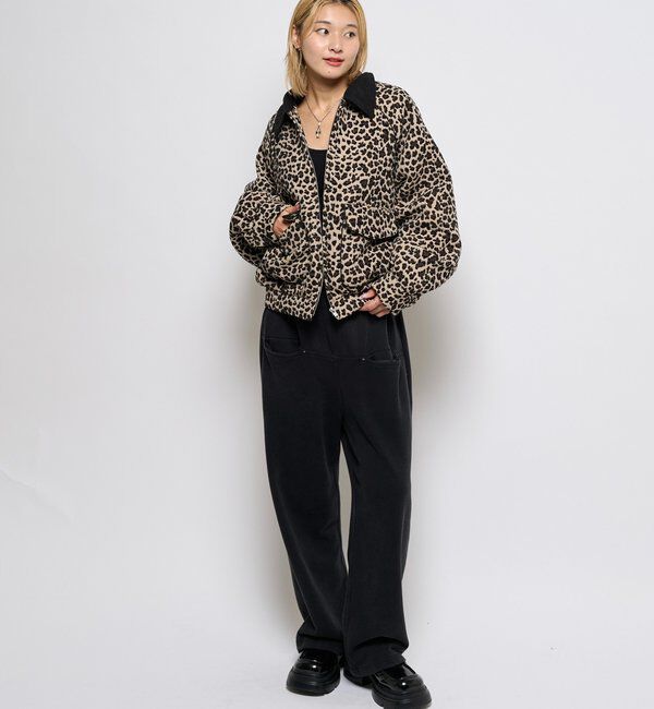  「LEOPARD JACQUARD BLOUSON」|ブルゾン・スタジャン|