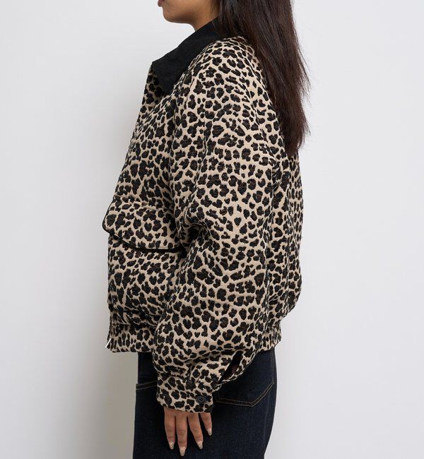  「LEOPARD JACQUARD BLOUSON」|ブルゾン・スタジャン|
