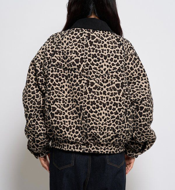  「LEOPARD JACQUARD BLOUSON」|ブルゾン・スタジャン|