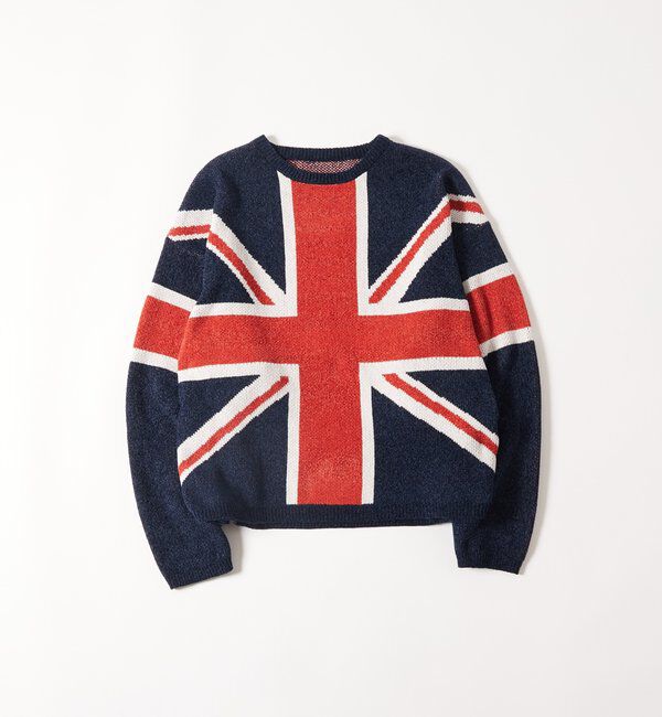  「UNION JACK KNIT」|カーディガン|