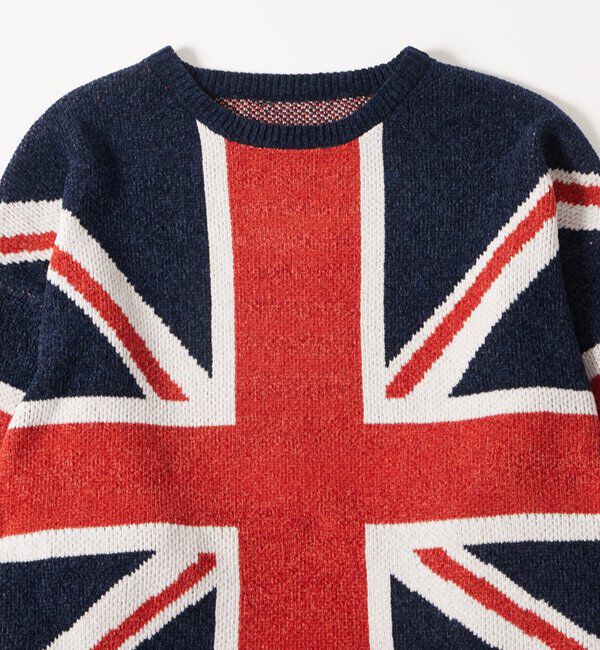  「UNION JACK KNIT」|カーディガン|