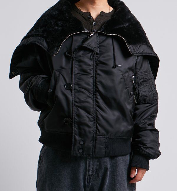  「【Sourcream】N-2B FLIGHT JACKET」|ブルゾン・スタジャン|