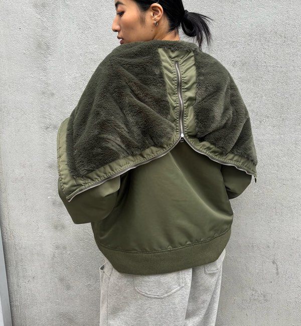  「【Sourcream】N-2B FLIGHT JACKET」|ブルゾン・スタジャン|