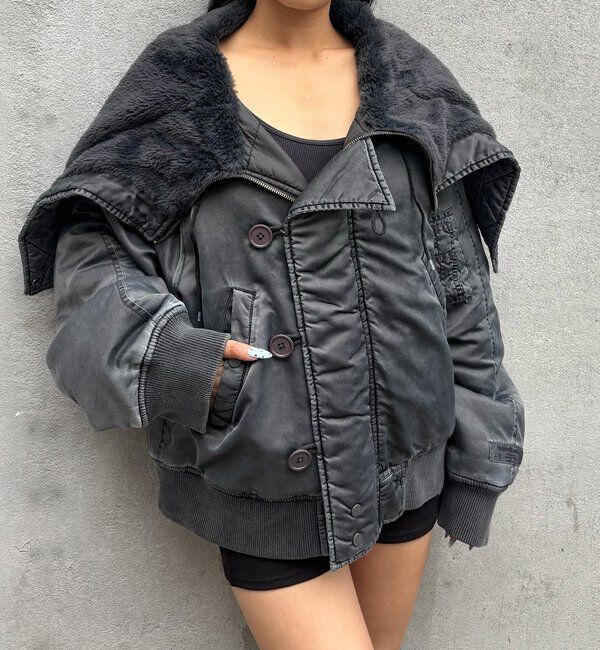 「【Sourcream】N-2B FLIGHT JACKET」|ブルゾン・スタジャン|