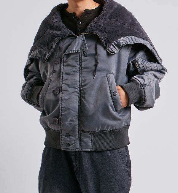  「【Sourcream】N-2B FLIGHT JACKET」|ブルゾン・スタジャン|