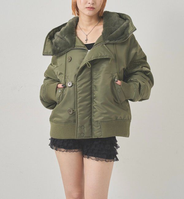  「【Sourcream】N-2B FLIGHT JACKET」|ブルゾン・スタジャン|