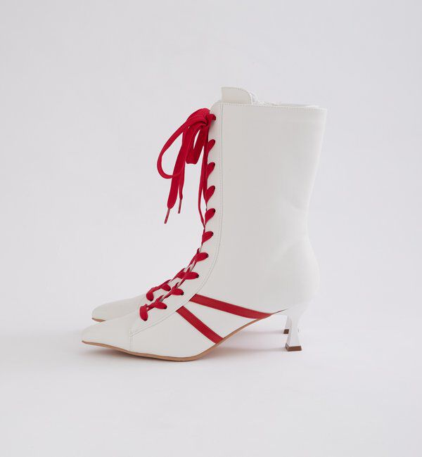  「SLOPPYスニーカーミドルブーツ」|ロングブーツ|