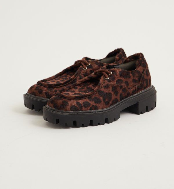  「【SLOPPY】COLOR-BLOCKED PLATFORM LOAFERS」|その他|