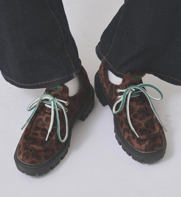  「【SLOPPY】COLOR-BLOCKED PLATFORM LOAFERS」|その他|