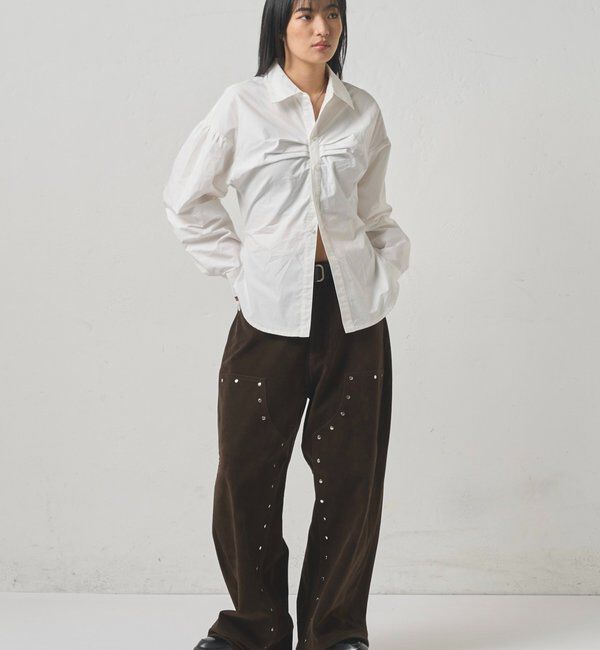  「パフスリーブダーツシャツ」|シャツ・ブラウス|