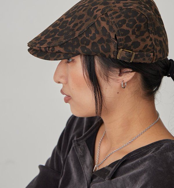  「LEOPARD HUNTING CAP」|ハット|