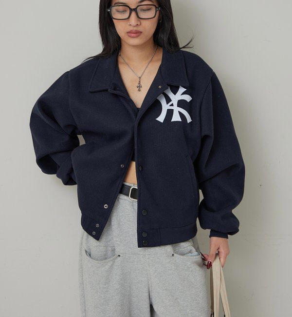  「【KOOKY'N】 VARSITY JACKET」|ブルゾン・スタジャン|