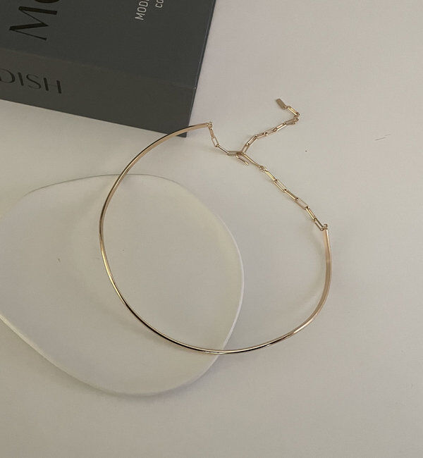  「〈GOLDY/ゴールディ〉チェーンMIXウェーブチョーカー」|リング|