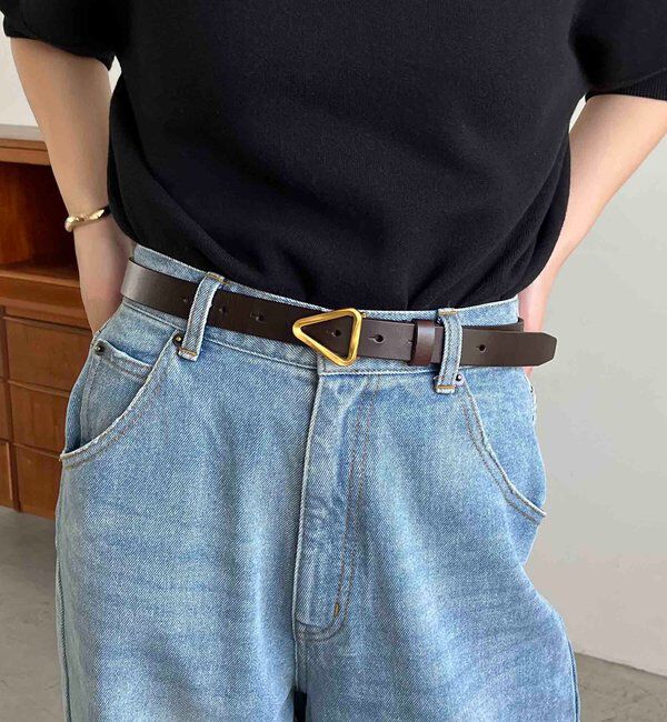  「トライアングルバックルベルト」|ベルト|